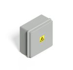 CAJA ESTANCA PLASTICA GRIS IP 65 165X165X65MM