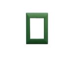 TAPA 3 MODULOS VERDE SIGLO XXII 81X116MM