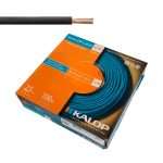 CAJA CABLE UNIPOLAR NEGRO EXTRAFLEXIBLE CLASE 5 1X2.5MM