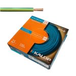 CAJA CABLE UNIPOLAR VERDE/AMARILLO EXTRAFLEXIBLE CLASE 5 1X2.5MM