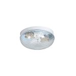 PLAFON 1 LUZ RECTILINEO PARA TUBO LED BLANCO MICROTEXTURADO  18W
