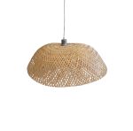 COLGANTE 1 LUZ BAMBU  25X80CM