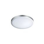 PLAFON LED ALUMINIO NIQUEL SATINADO NERON 16W - 24CM