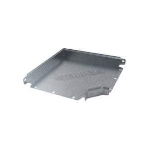CURVA PLANA 90º / 450MM - ALA 50 PERFORADA - SMARTTRAY ZINC 450MM - ALA 50