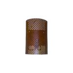 DIFUSOR PARED MALLA OXIDO INTERIOR 15X25CM