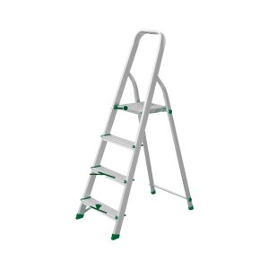 ESCALERA 4 ESCALONES ALUMINIO 780MM - 120KG