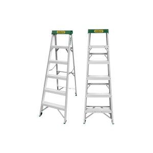 ESCALERA DE TRABAJO 5+1 ESCALONES ALUMINIO 1552MM - 150KG