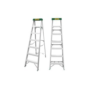 ESCALERA DE TRABAJO 6+1 ESCALONES ALUMINIO 1804MM - 150KG