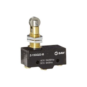 LIMITE DE CARRERA PISTON CON ROLDANA SERIE Z-15 1NA-1NC