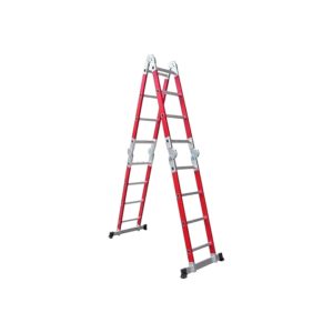 ESCALERA DIELECTRICA 16 ESCALONES FIBRA VIDRIO EXTENSIBLE LOUSVILLE 5920MM - 150KG