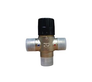 VALVULA TERMOSTATICA MEZCLADORA DN20 - 3 VIAS 3/4"