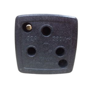 BASE INDUSTRIAL NEGRO 3 X 32A