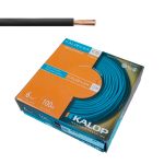 CAJA CABLE UNIPOLAR NEGRO EXTRAFLEXIBLE CLASE 5 1X6MM