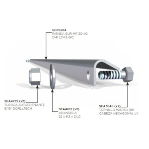 CONJUNTO RIENDA MULTIPANEL DRILL MULTIPANEL MP 30 - 40