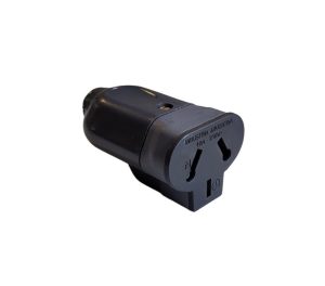 FICHA HEMBRA BINORMA NEGRA DOMICILIARIA - KH 10A - 250V - 2P+T