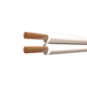 METRO CABLE PARALELO BLANCO CLASE 5 2X1MM
