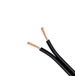METRO CABLE PARALELO NEGRO CLASE 5 2X0.50MM