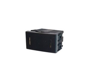 MODULO COMBINACION NEGRO SISTEMA MODULAR - INTERRUPTORES 10A - 16A - 250V