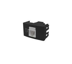 MODULO TOMA COMPUTACION RJ45 NEGRO SISTEMA MODULAR - DE SEÑAL CATEGORIA 5