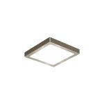 PANEL LED EXTERIOR PLATEADO LUZ NEUTRA CUADRADO 18W - 1440LM