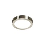 PANEL LED EXTERIOR PLATEADO LUZ NEUTRA REDONDO 18W - 1440LM