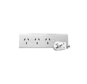 PROLONGADOR 3 TOMAS CON TERMICO MARFIL BINORMA 2.5M