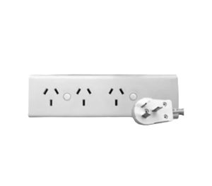 PROLONGADOR 3 TOMAS CON TERMICO MARFIL BINORMA 5M