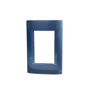 TAPA 3 MODULOS AZUL EGEO SISTEMA MODULAR -  CIVIL 82X122MM