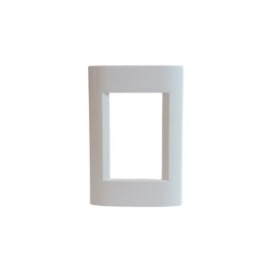 TAPA 3 MODULOS BLANCO SISTEMA MODULAR -  ZEN BASIC 82X110MM