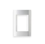TAPA 3 MODULOS BLANCO NORDICO SISTEMA MODULAR - CIVIL 82X122MM
