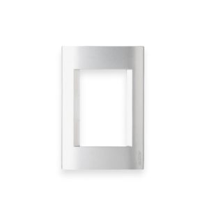 TAPA 3 MODULOS BLANCO NORDICO SISTEMA MODULAR - CIVIL 82X122MM