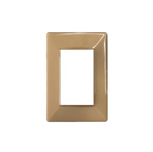 TAPA 3 MODULOS CARAMELO SISTEMA MODULAR - LUMINIC BLOCK 87X127MM