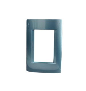 TAPA 3 MODULOS CELESTE BOREAL SISTEMA MODULAR -  CIVIL 82X122MM