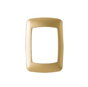 TAPA 3 MODULOS GOLD TERMOPLASTICO SISTEMA MODULAR - JONICA 82X122MM
