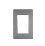 TAPA 3 MODULOS GRIS SISTEMA MODULAR - LUMINIC BLOCK 87X127MM