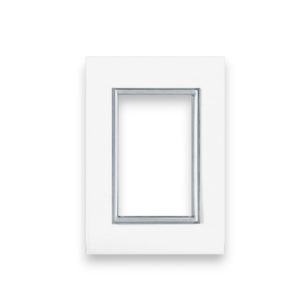 TAPA 3 MODULOS GRIS SISTEMA MODULAR - ZEN COLORS 87X127MM