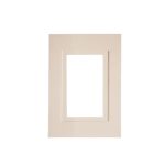 TAPA 3 MODULOS MARFIL SISTEMA MODULAR - ZEN BASIC 87X127MM