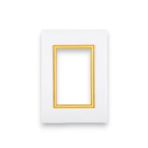 TAPA 3 MODULOS NARANJA SISTEMA MODULAR - ZEN COLORS 87X127MM