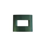 TAPA MIGNON BICAPA VERDE OLIMPO SISTEMA MODULAR - CIVIL 85X75MM