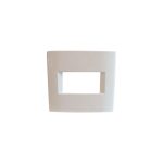 TAPA MIGNON BLANCO TERMOPLASTICO SISTEMA MODULAR - CIVIL 82X72MM