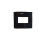 TAPA MIGNON NEGRO TERMOPLASTICO SISTEMA MODULAR - LINEA CIVIL 82X72MM