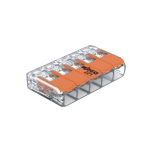 CONECTOR DE EMPALME  5 POLOS - 4MM²