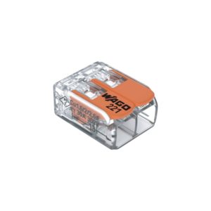 CONECTOR DE EMPALME  2 POLOS - 6MM²