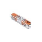 CONECTOR DE EMPALME EN LINEA  2 POLOS - 4MM²
