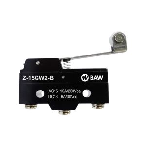 LIMITE DE CARRERA CON ROLDANA Z-15GW2-B - PALANCA LARGA