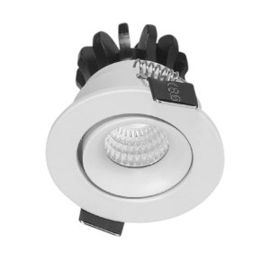 MINI SPOT EMBUTIR BLANCO MATE OPTIC - ALUMINIO 3W -  Ø52 MM