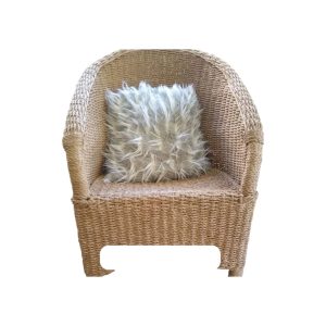 SILLON 1 CUERPO TEJIDO HILO CRAFT CON CAÑA COLIHUE TRIDEN