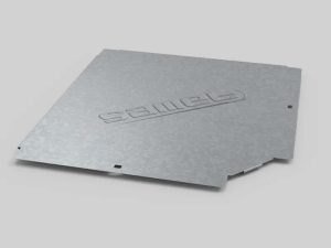 TAPA CURVA PLANA 90º PERFORADA - SMARTTRAY 50MM