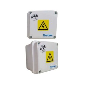 CAJA ESTANCA PLASTICA BLANCA IP 65 83X83X60MM