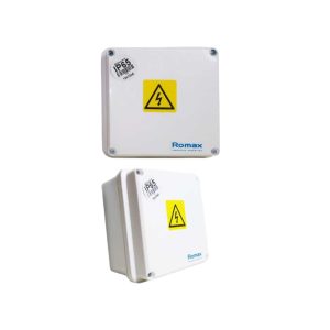 CAJA ESTANCA PLASTICA BLANCA IP 65 106X106X79MM